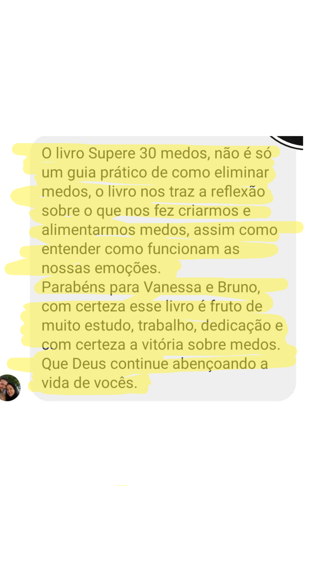 Depoimento de cliente satisfeito 4